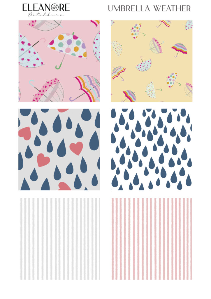 Eleanore Ditchburn Umbrella Weather Collection