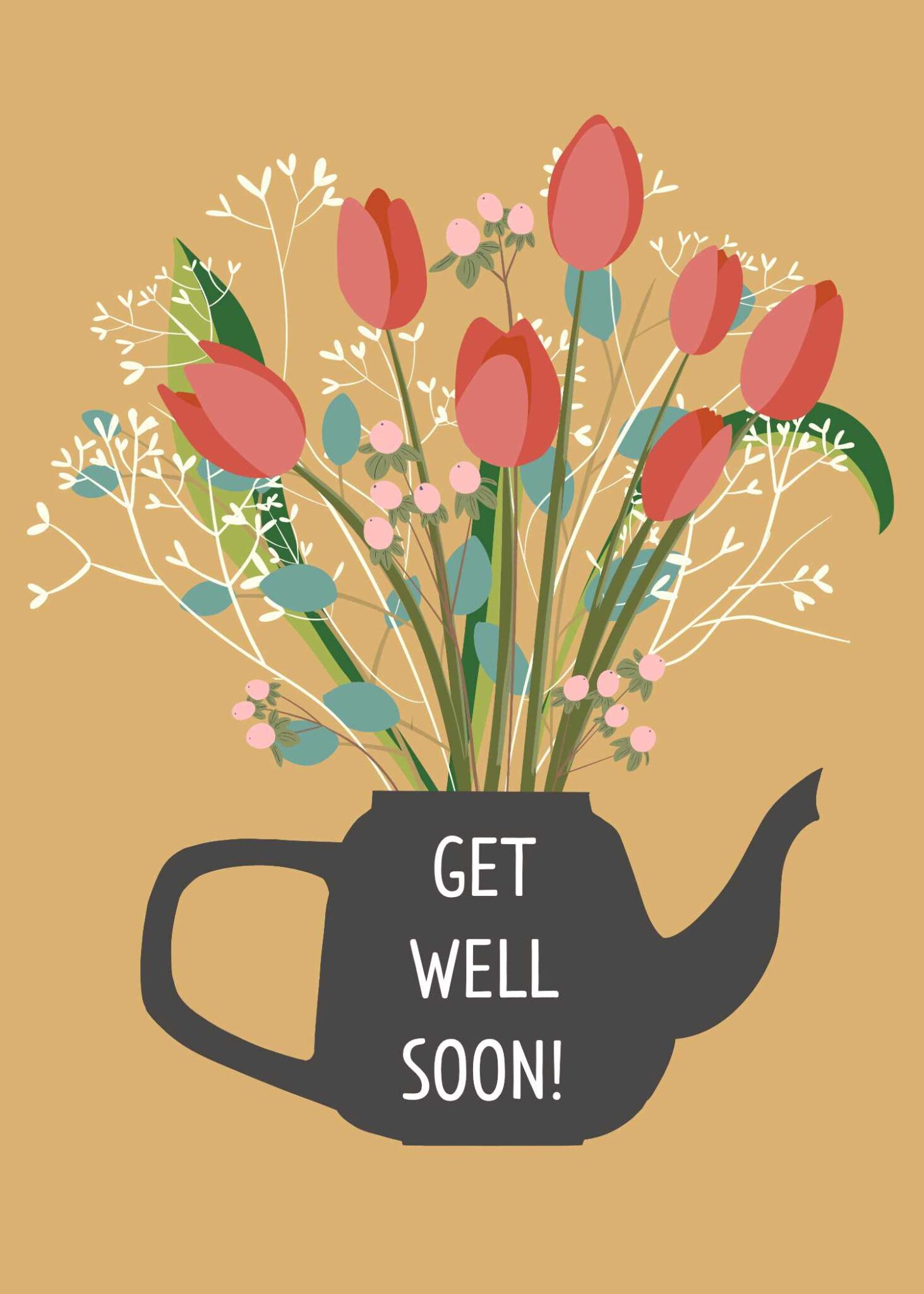 ED230019_00 Get Well Soon Teapot