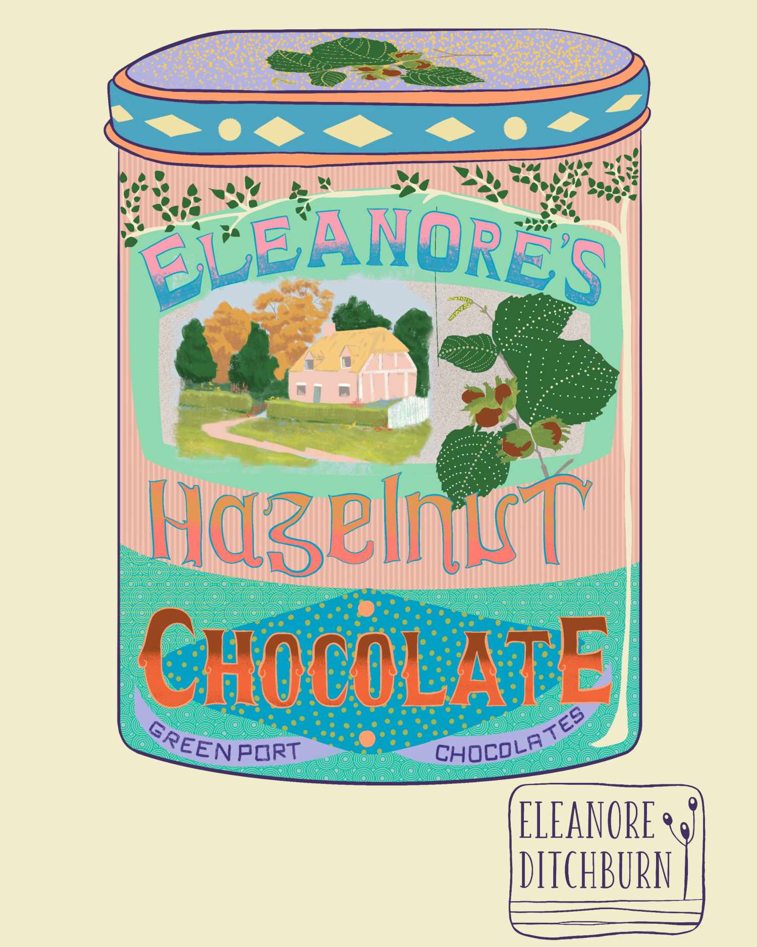 Eleanore Ditchburn, Chocolate box packaging